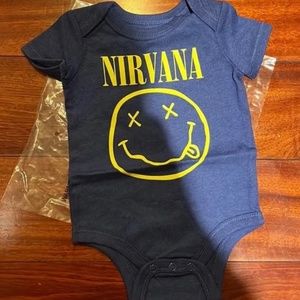 Nirvana baby onesie